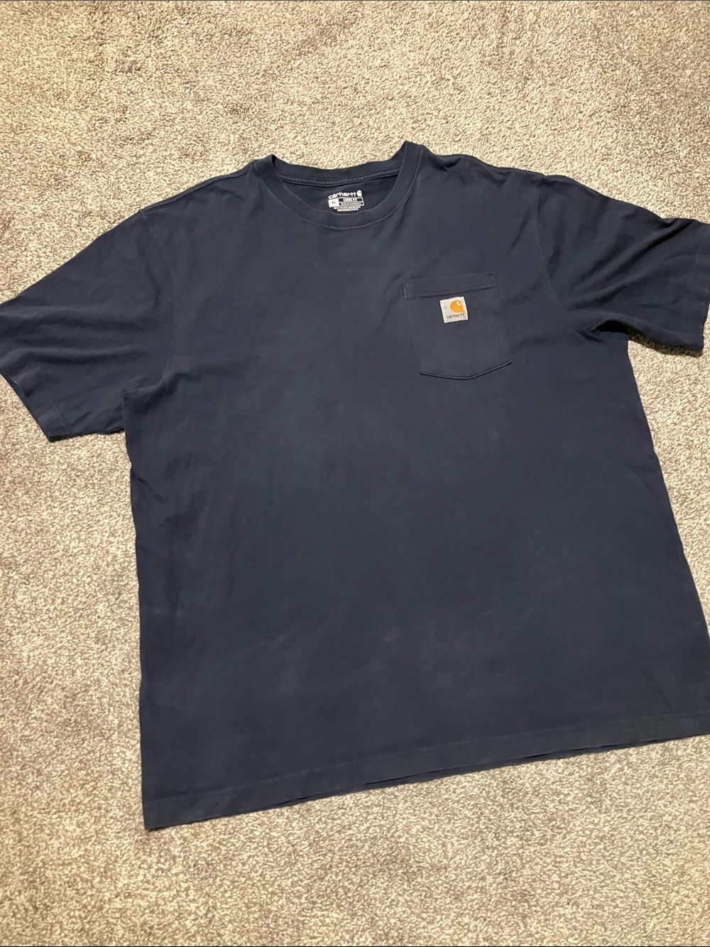 CARHARTT ICONOC K87 LOOSE FIT COTTON POCKET TSHIRT SIZE XL